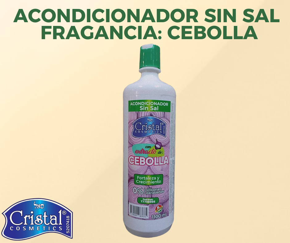 Acondicionador sin sal Fragancia Cebolla